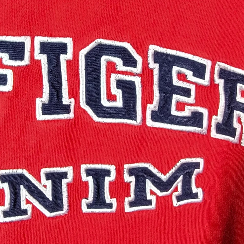 Tommy Hilfiger Tommy Jeans Hilfiger Denim Spell Out Embroidered Crewneck XL - Picture 6 of 12